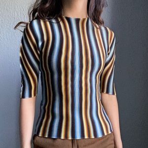 Issey Miyake Pleated Blouse